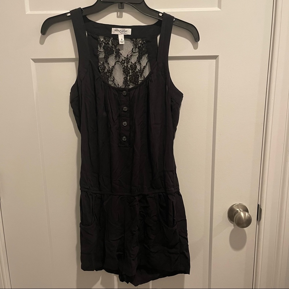 Small black romper